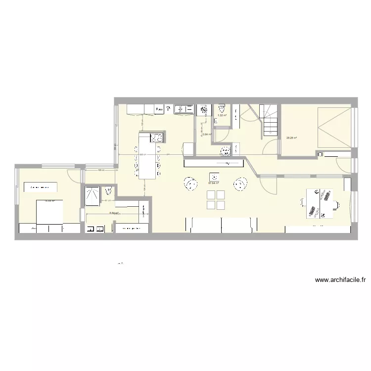 105 rez ede chaussée. Plan de 105 rez ede chaussée. Plan de