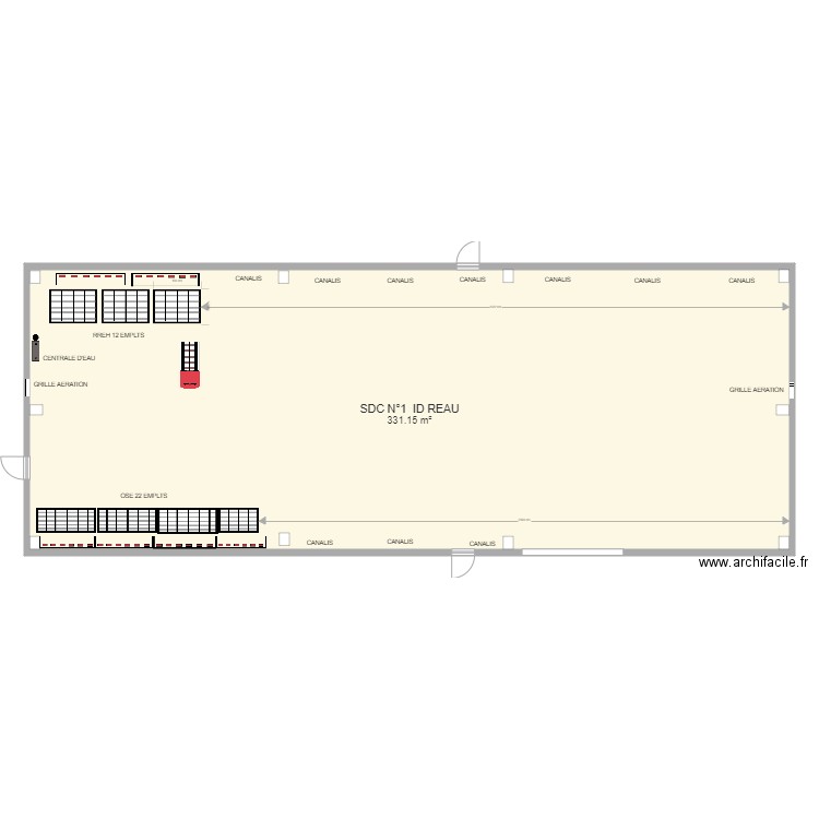 SDC A  ID REAU . Plan de 0 pièce et 0 m2