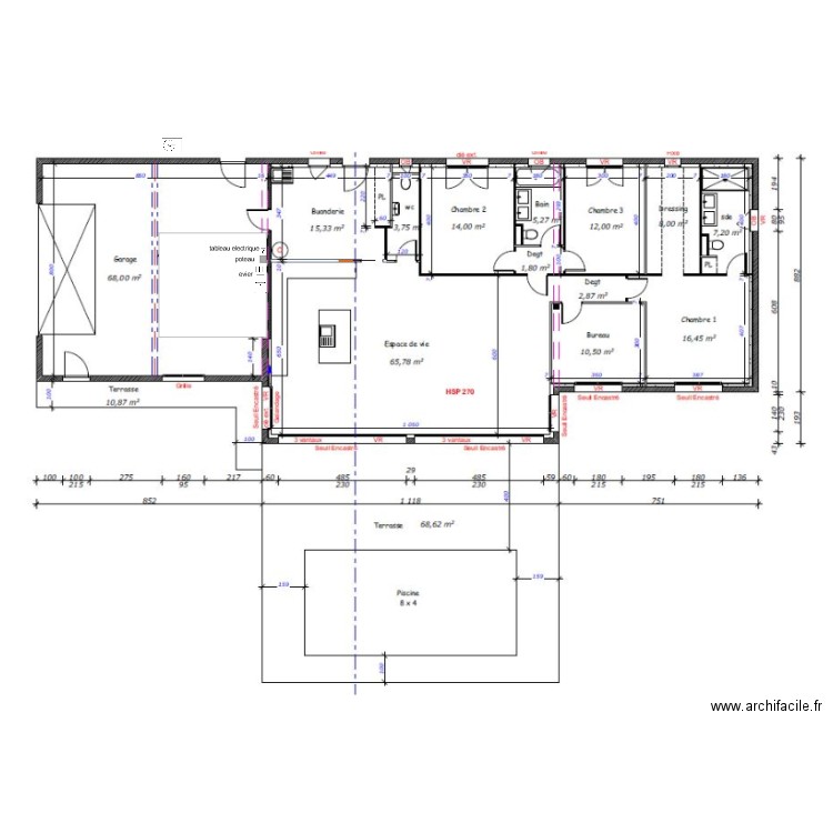 berat ever garage + elec. Plan de 0 pièce et 0 m2