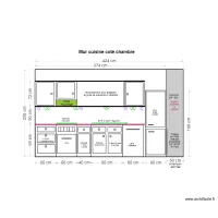 Coupe cuisine chambre