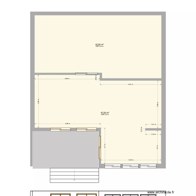 nouveau plan global modifi&eacute; LK. Plan de 