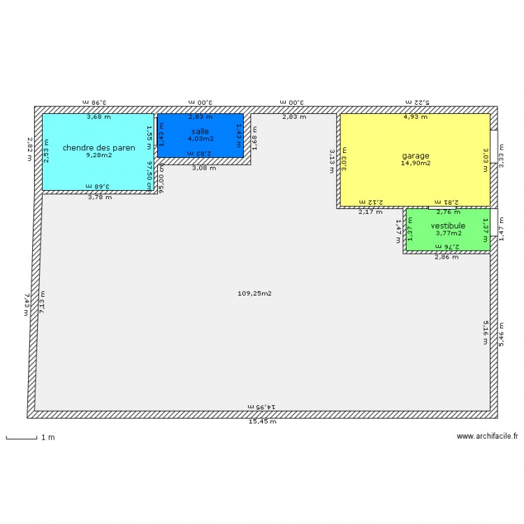 auguste 5b. Plan de 0 pièce et 0 m2