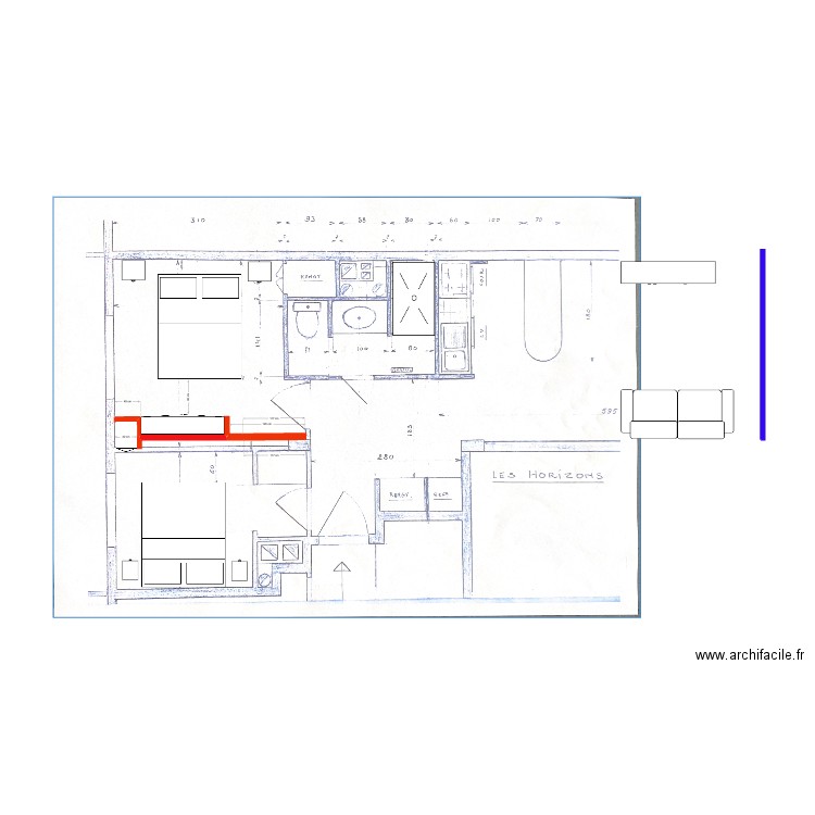 Appartement Cannes. Plan de 0 pièce et 0 m2