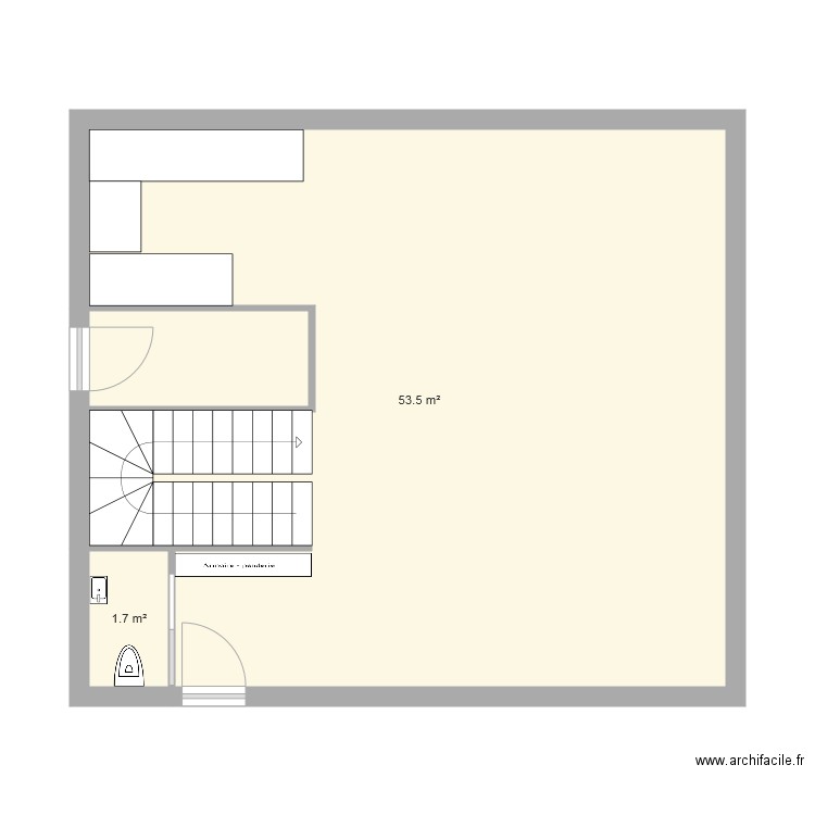 MAISON TYPE. Plan de 0 pièce et 0 m2