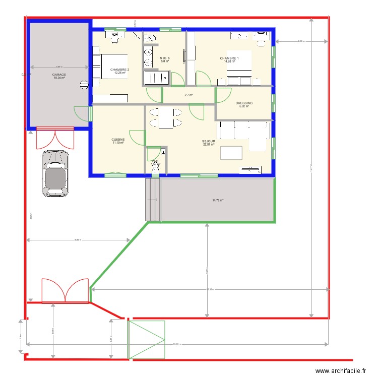 elena 9. Plan de 0 pièce et 0 m2