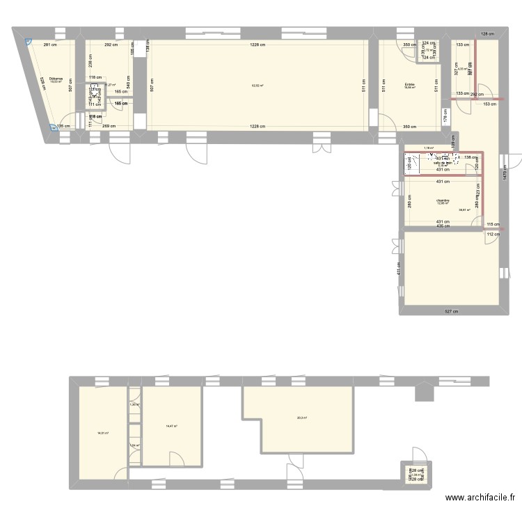 plan de maison. Plan de 0 pièce et 0 m2