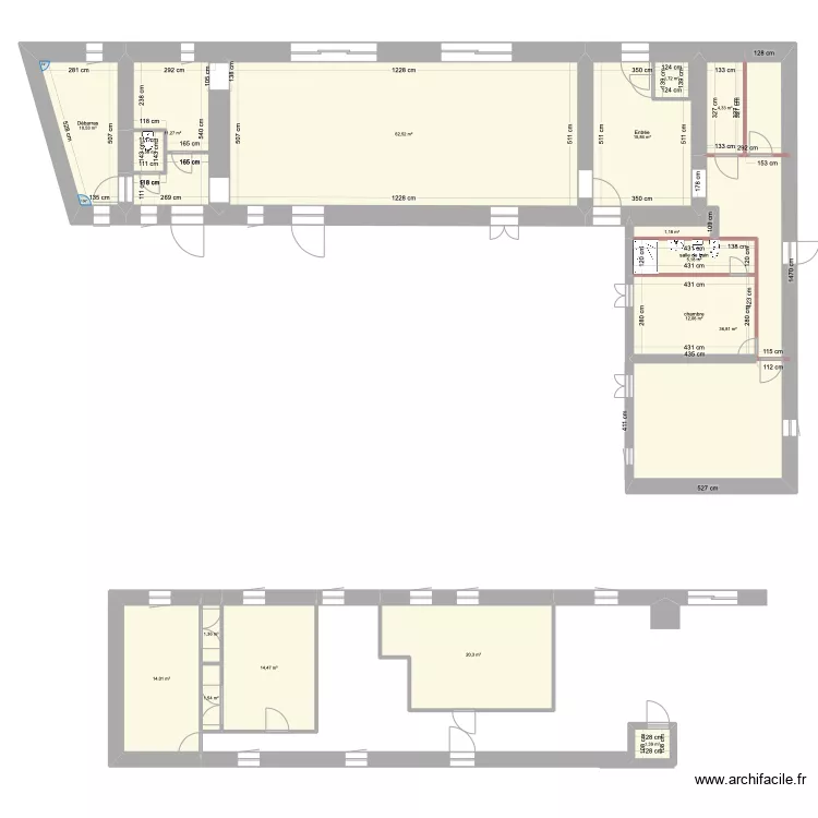 plan de maison1. Plan de 