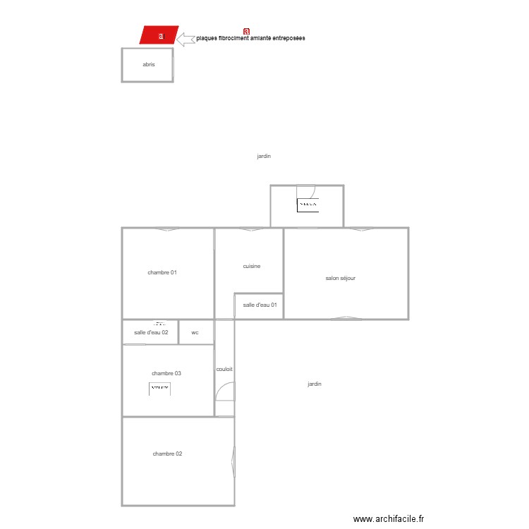 indivision bougliard ass. Plan de 10 pièces et 77 m2