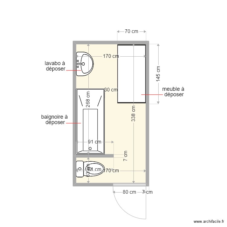 bROCHARD . Plan de 0 pièce et 0 m2