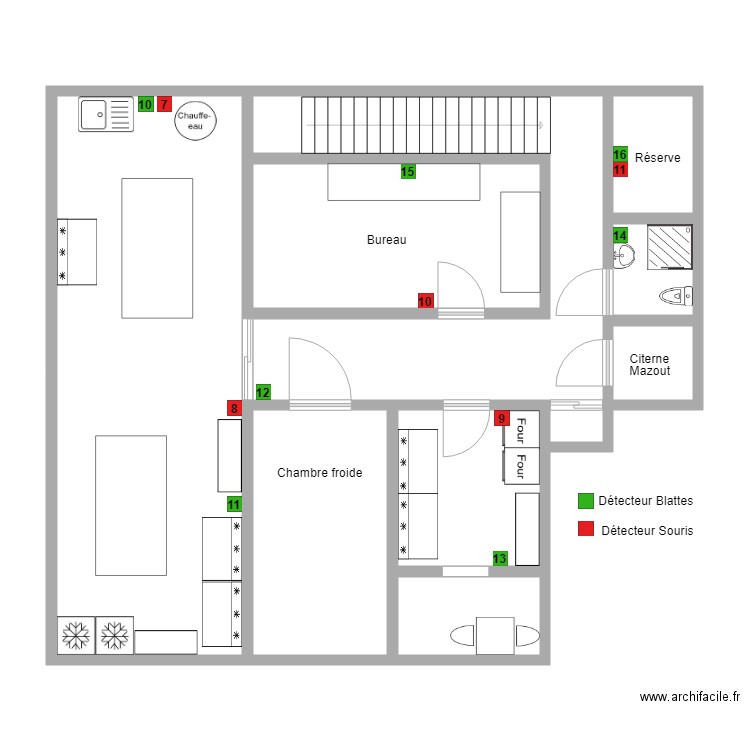 DJL SPRL Bois de Viller 1er étage. Plan de 0 pièce et 0 m2