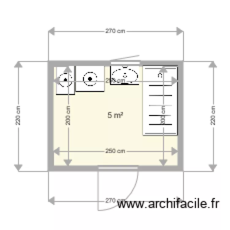 BILLET MICHEL. Plan de 