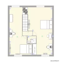 plan maison etage saint malo