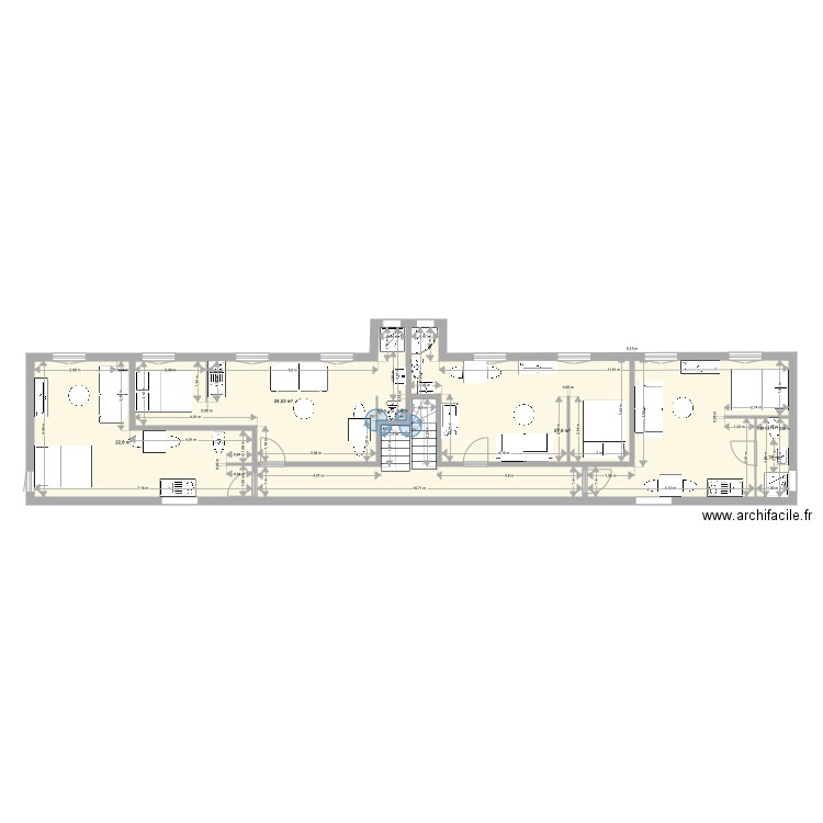 RP hotel la vigne . Plan de 0 pièce et 0 m2