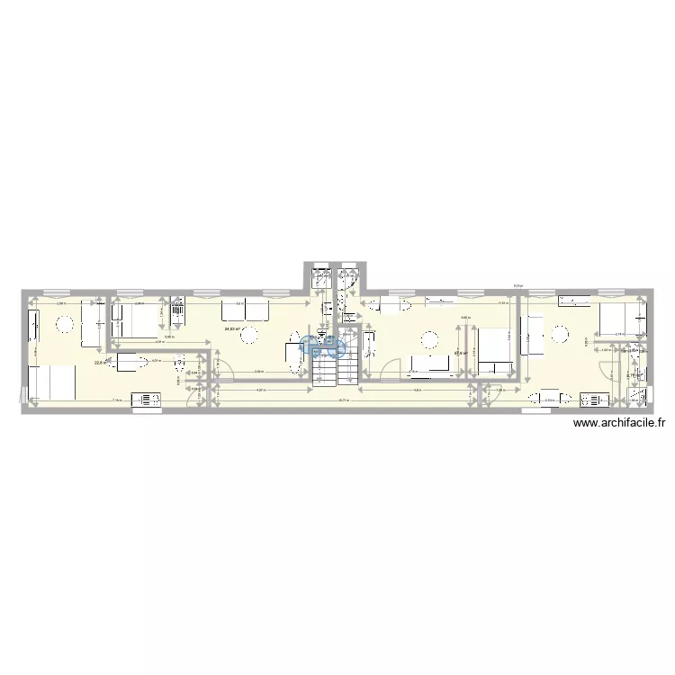 RP hotel la vigne . Plan de 