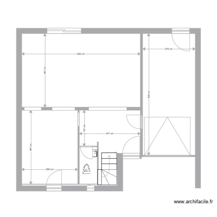 maison81rdc. Plan de 