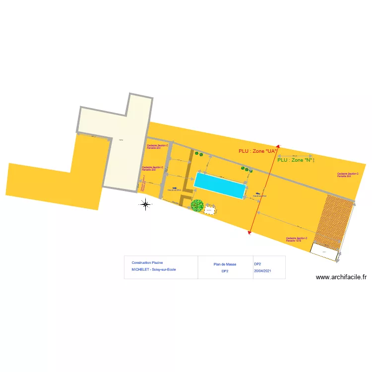 20210409MicheletProjetPiscine. Plan de 