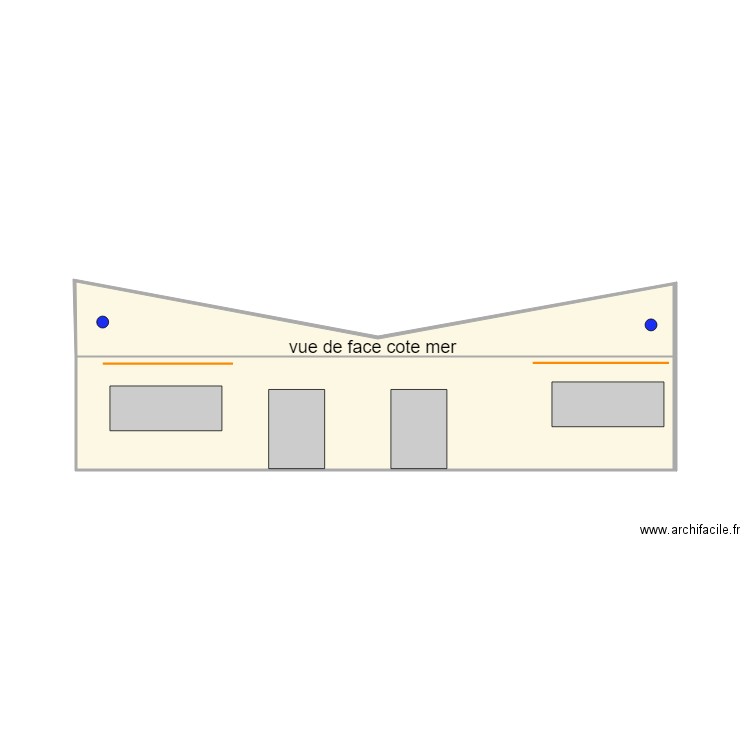 radio eperon. Plan de 2 pièces et 17 m2