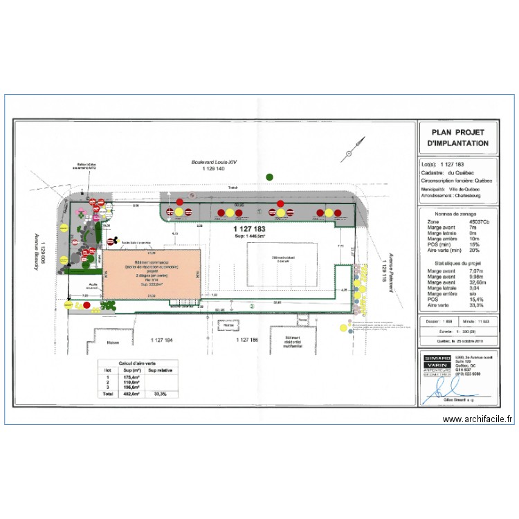 certipro. Plan de 0 pièce et 0 m2