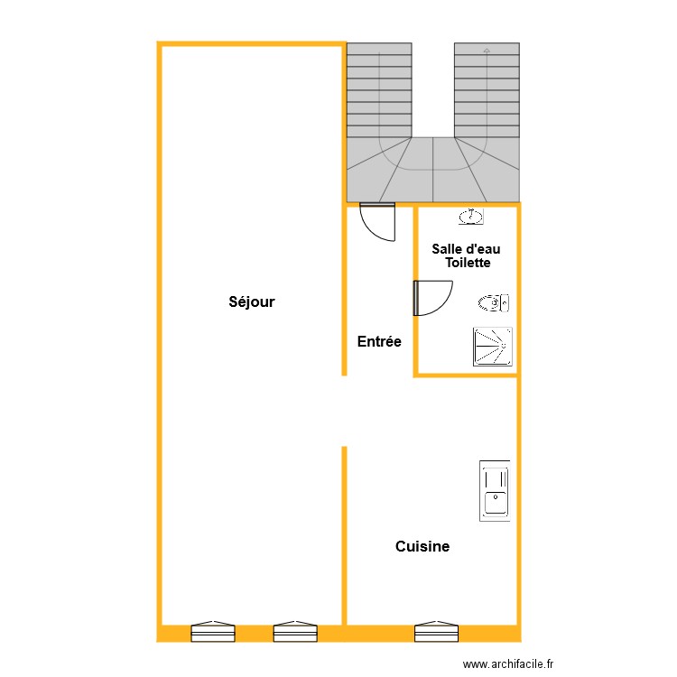 albert orange. Plan de 0 pièce et 0 m2