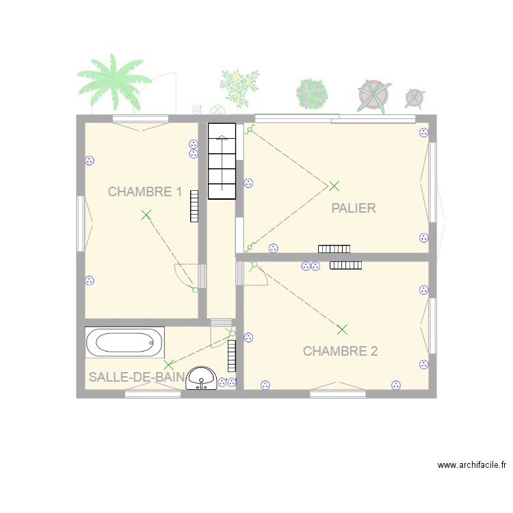 Co_intervention_francais_etage. Plan de 0 pièce et 0 m2