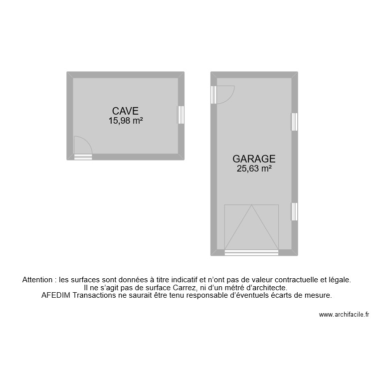 BI 11328 DEPENDANCES. Plan de 0 pièce et 0 m2