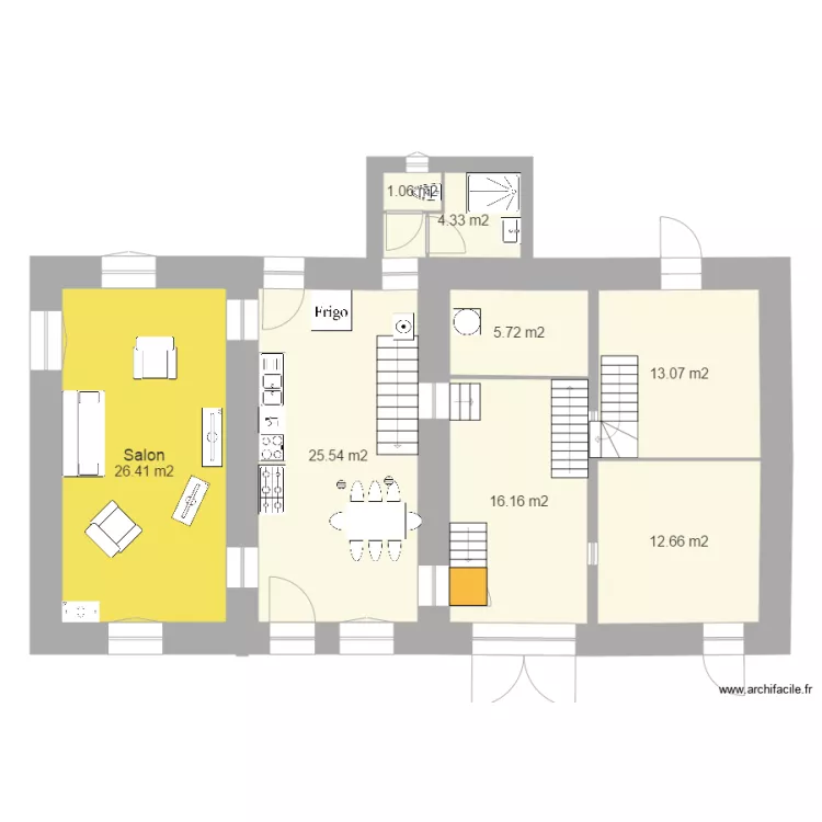 Rez de chauss&eacute;e 28 aout. Plan de 