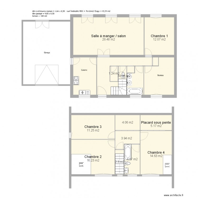 Essarts. Plan de 0 pièce et 0 m2