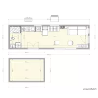 TINY HOUSE SUR REMORQUE AGRICOLE