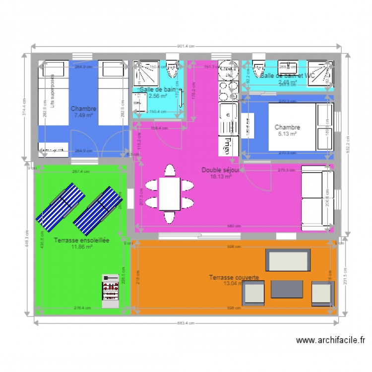 Baya GreenCottages 2 chambres Saint Louis. Plan de 0 pièce et 0 m2