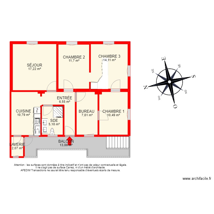 BI 14522. Plan de 0 pièce et 0 m2