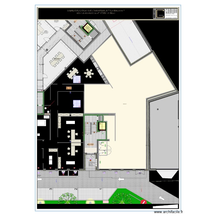 25 mars  plan sion surface totale. Plan de 0 pièce et 0 m2