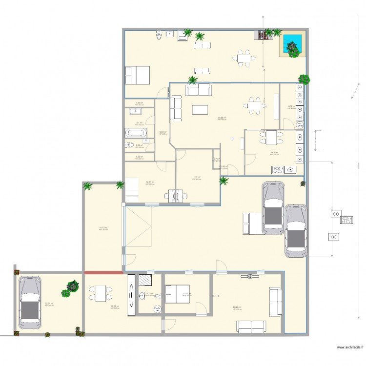 pegado a estudio3. Plan de 0 pièce et 0 m2