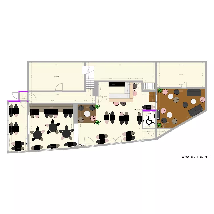 La Batisse Cremieu. Plan de 