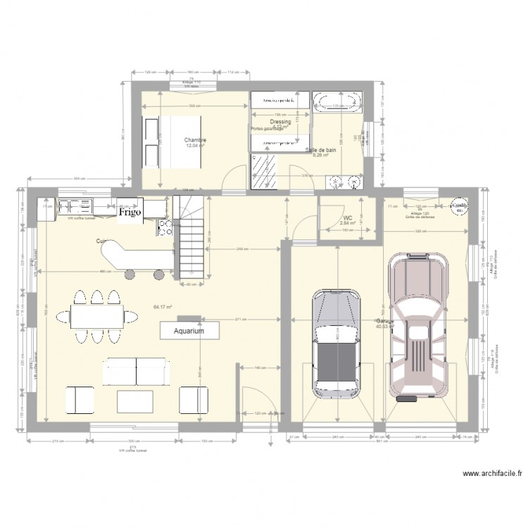 Maison essai aqua. Plan de 0 pièce et 0 m2