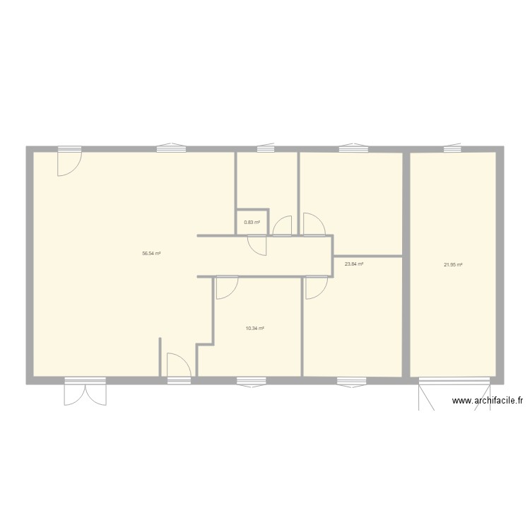 plan appartement vierge