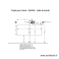 Installation OEREN3 Tableau 3m projo d&eacute;cal&eacute;
