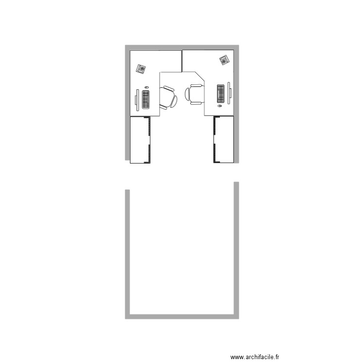 Bureau TEST 3. Plan de 0 pièce et 0 m2