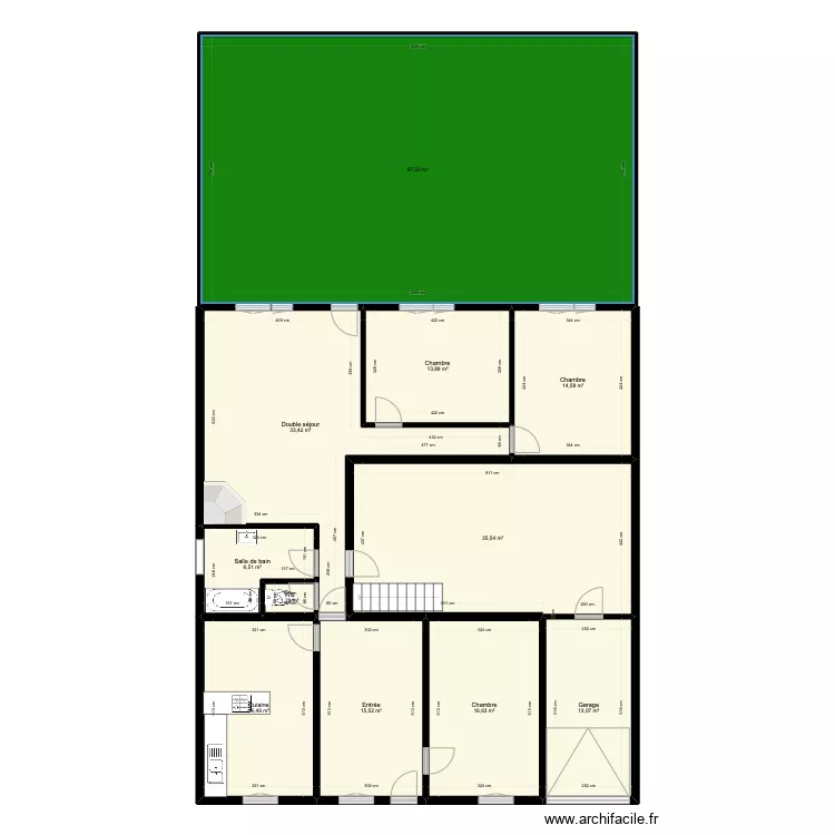 NAUBALETTE 10bis. Plan de 