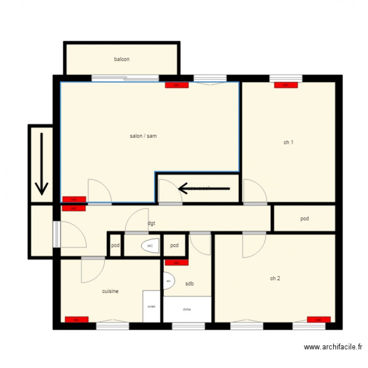 COLLIN. Plan de 0 pièce et 0 m2