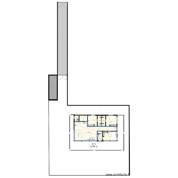 CASA BRESIL. Plan de 0 pièce et 0 m2