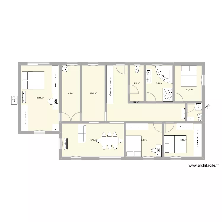 maison idron. Plan de 10 et 116 m² maison idron. Plan de 10 et 116 m²