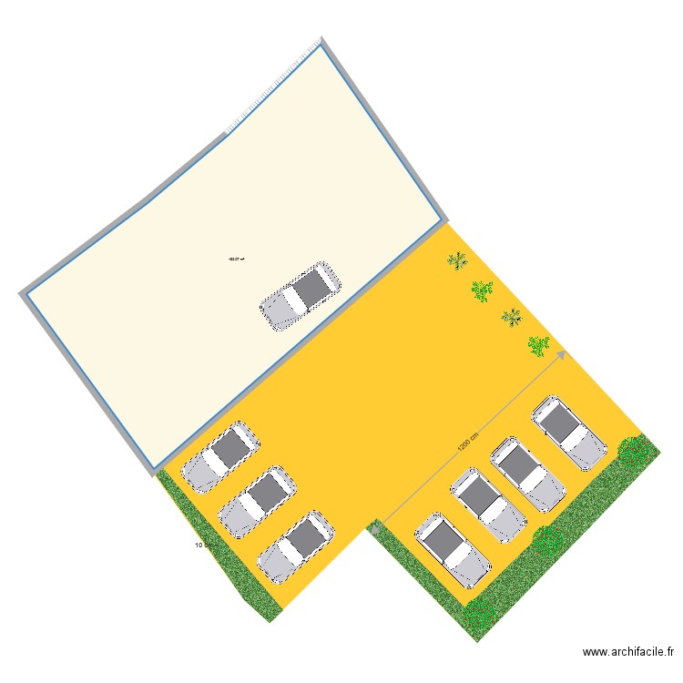 RJ2A SAINT LAGER PLAN DE MASSE PROJET. Plan de 0 pièce et 0 m2