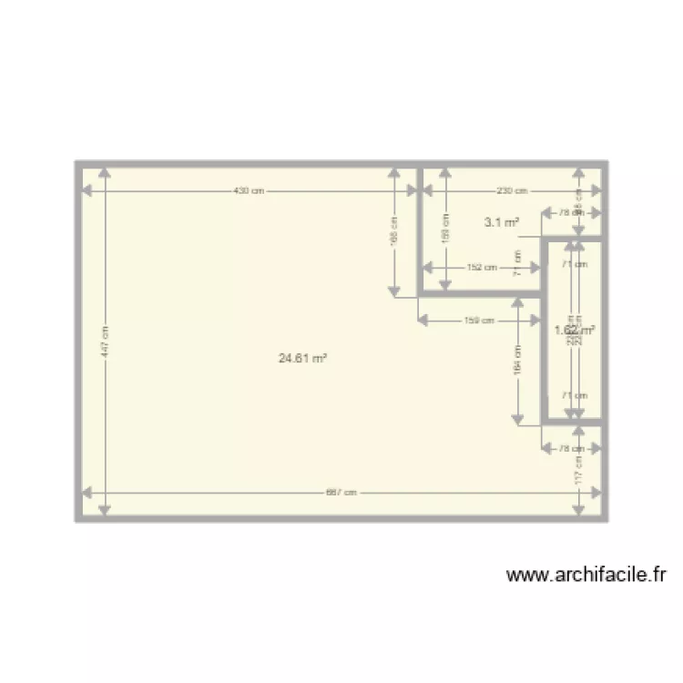 APPT 5 1er. Plan de 