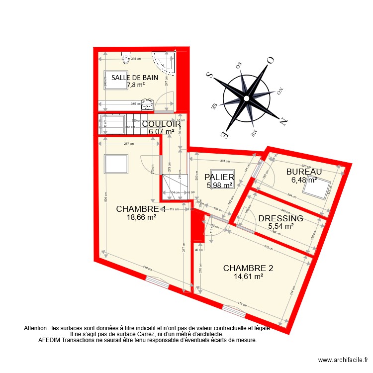 BI 6568 ETAGE 2. Plan de 0 pièce et 0 m2