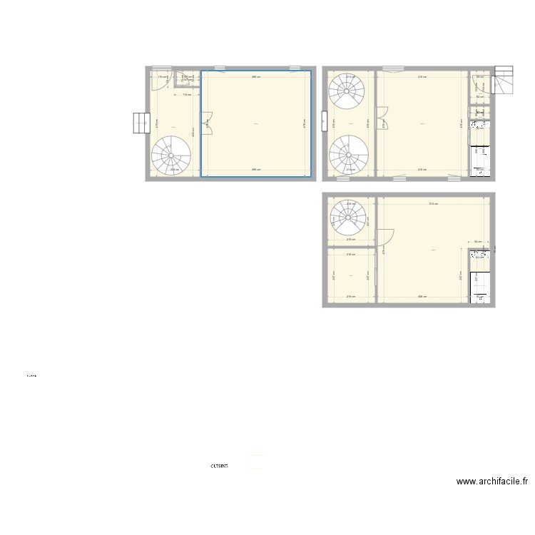 RDC BELLEME. Plan de 0 pièce et 0 m2