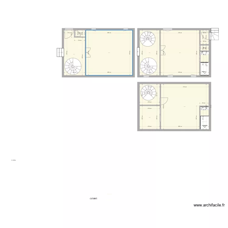 RDC BELLEME. Plan de 