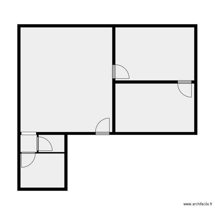 POTIER. Plan de 0 pièce et 0 m2