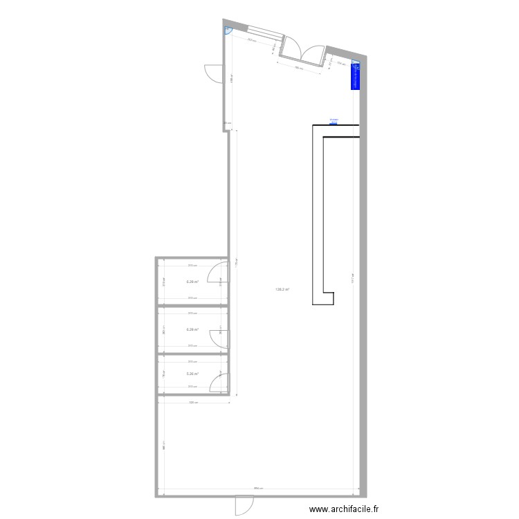 55565 Plano Modificado. Plan de 0 pièce et 0 m2