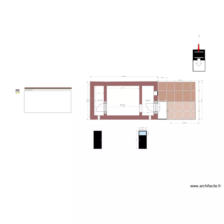 Poulailler 5. Plan de 