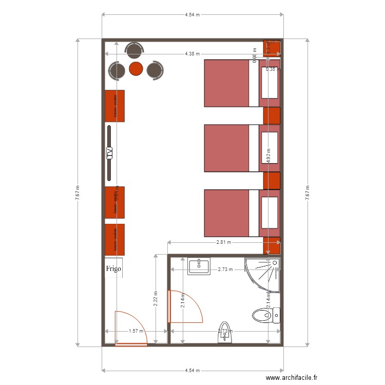 room302. Plan de 0 pièce et 0 m2